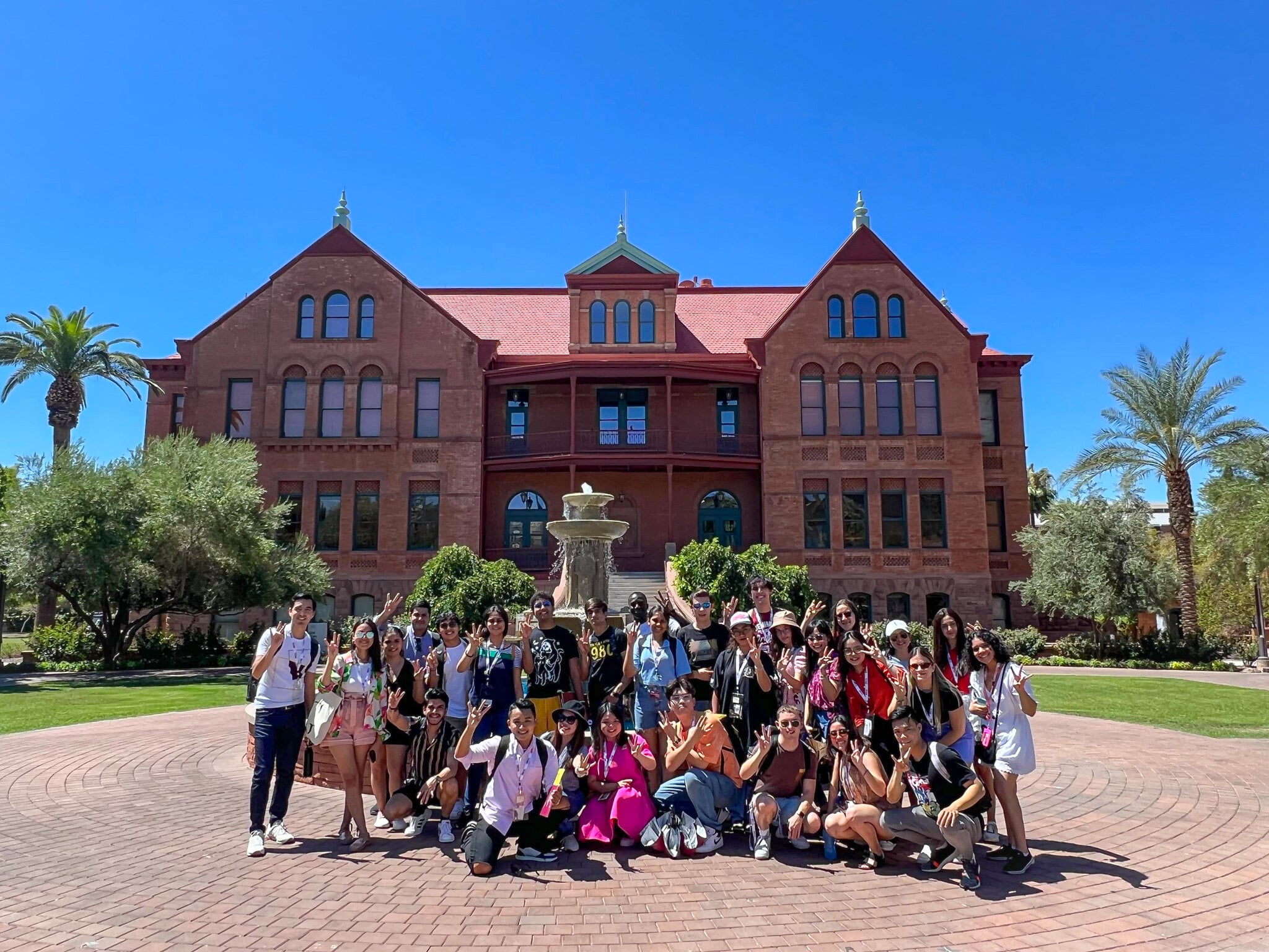 International Students in Arizona for Inaugural Sustainability